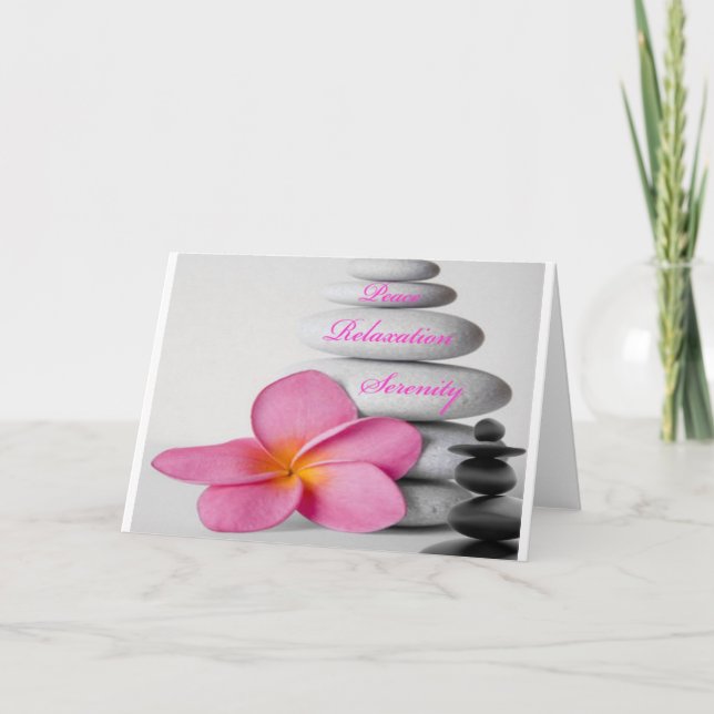 Zen Spa Nature Card (Front)