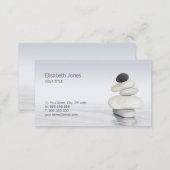 Zen Stones Balance business card (Front/Back)
