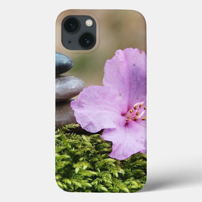 Zen Stones,Flower Meditation  Case-Mate iPhone Case (Back)