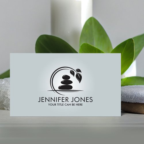 Zen Stones _harmony and tranquility  Business Card