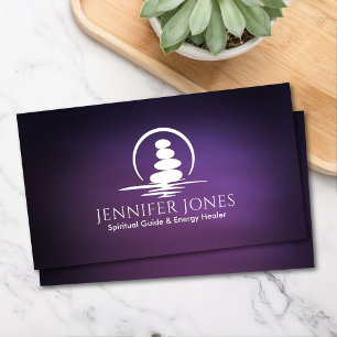Zen Stones - harmony and tranquillity Business Card