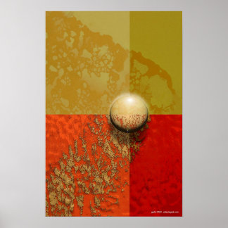 Zen Sunset by Gregory Gallo Poster