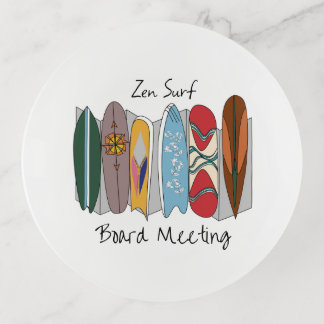 Zen Surf Board Meeting Trinket Tray