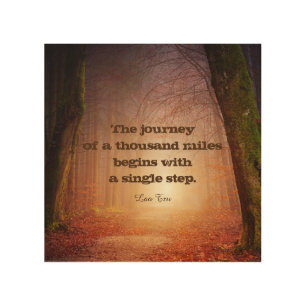 zen text wood wall art motivational quote