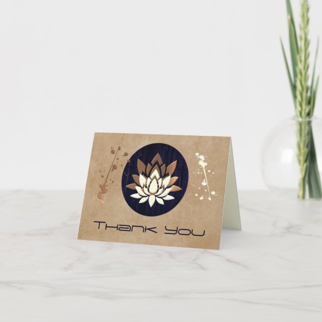 Zen Thank You Card (Front)