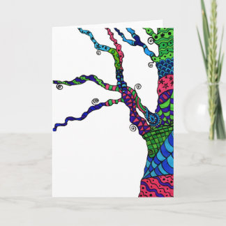 Zen Tree - birthday card