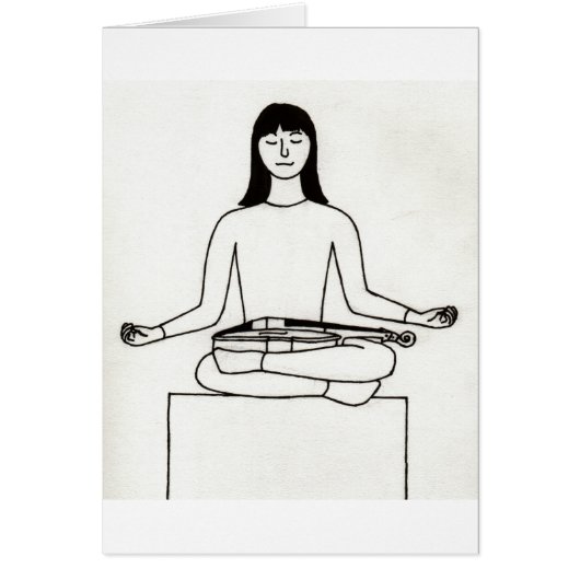 Zen Violist card (Front)