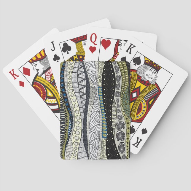 Zen Waves Playing Cards (Back)