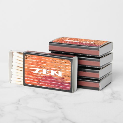 Zen white reeds matchboxes