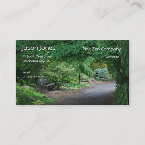 Zen Wisdom business card