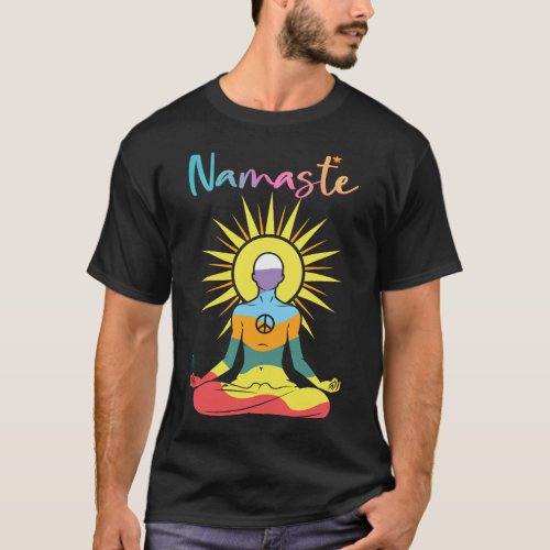 Zen Yoga Harmony Within Namaste T_Shirt