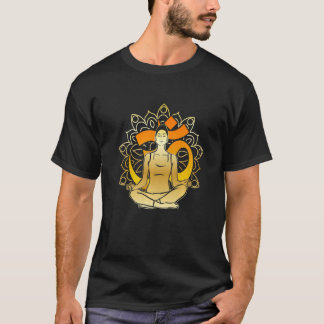Zen Yoga Meditating Premium T-Shirt
