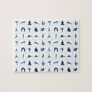 Zen Yoga Poses Meditation Jigsaw Puzzle