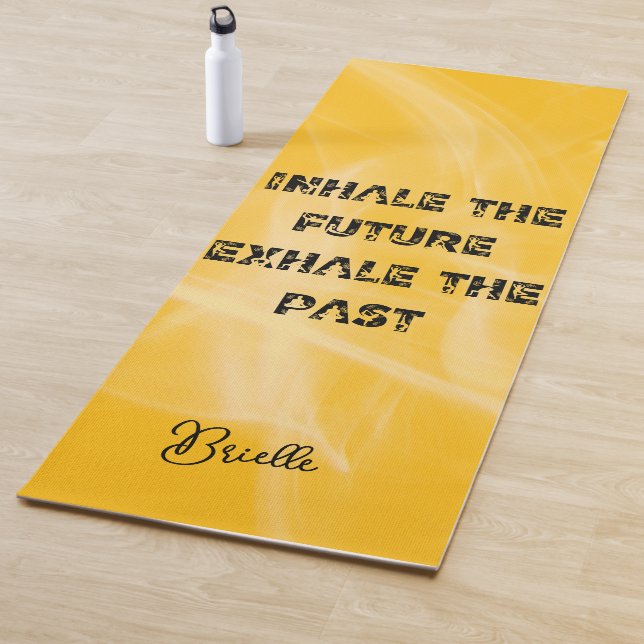 Zen | Yoga Quote | Personalized Name Mat (In Situ)