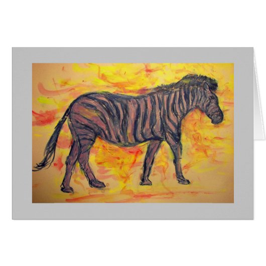 Zen Zebra Cards (Front Horizontal)