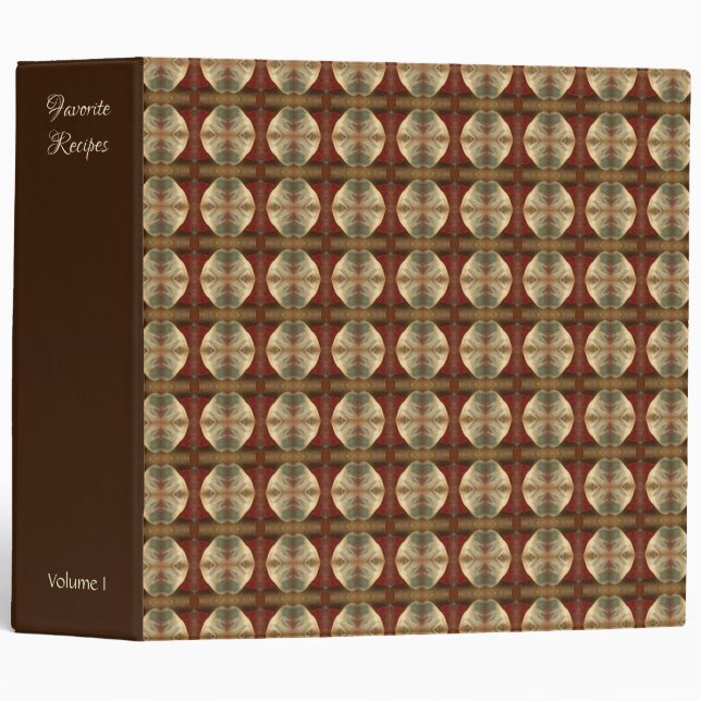 Zena Recipe Binder (Front/Spine)
