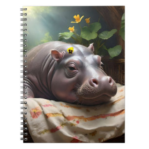 Zena The Baby Hippo Takes Time Out To Sleep, Notebook