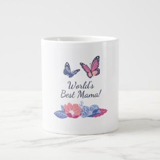 "ZenBloom: Tranquil Elegance in Every  Giant Coffee Mug