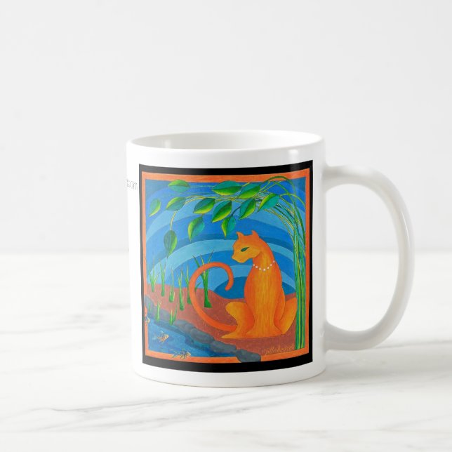 "zencat" mug (Right)