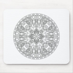 Zendala Design Mouse Pad