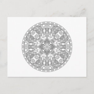 Zendala Design Postcard