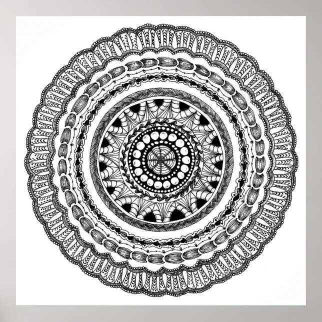 Zendala "Queste" Poster (Front)