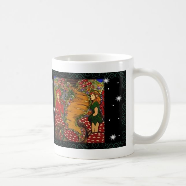 Zenefria & Samaia Faeries Coffee Mug (Right)
