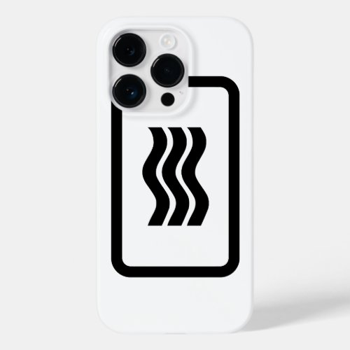 Zener Card  3 Vertical Wavy Lines Case_Mate iPhone 14 Pro Case