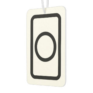 Zener Card Hollow Circle Air Freshener
