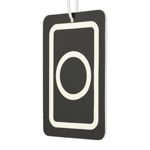 Zener Card  Hollow Circle Air Freshener