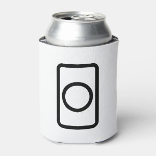 Zener Card   Hollow Circle Can Cooler