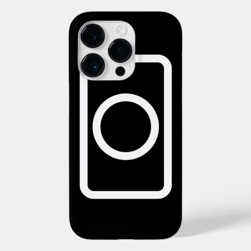 Zener Card  Hollow Circle Case_Mate iPhone 14 Pro Case