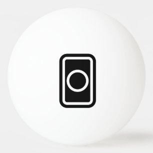 Zener Card Hollow Circle Ping Pong Ball