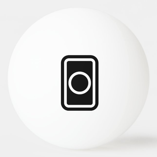 Zener Card | Hollow Circle Ping Pong Ball (Front)