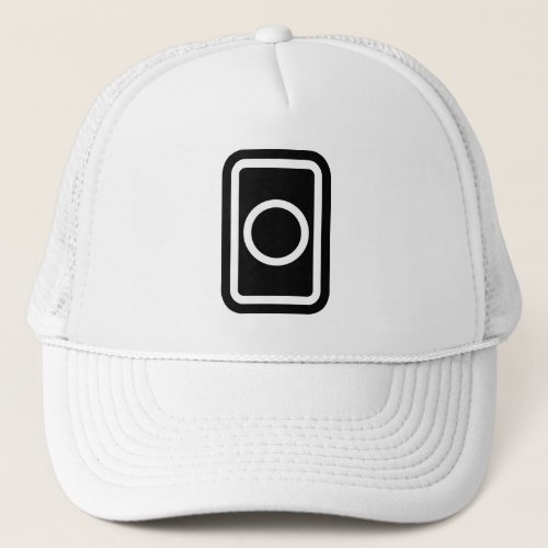 Zener Card  Hollow Circle Trucker Hat