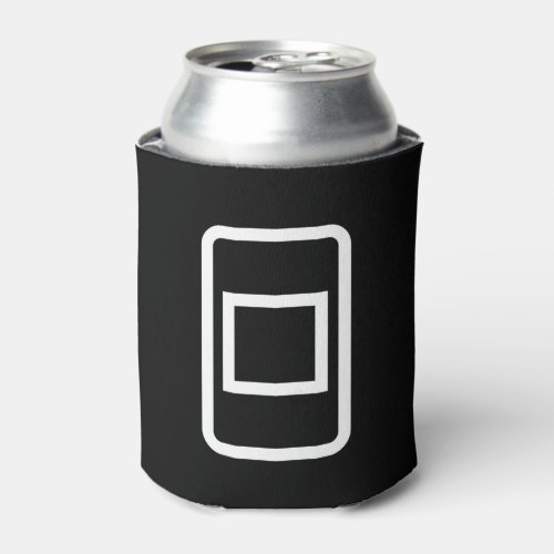 Zener Card  Hollow Square Can Cooler