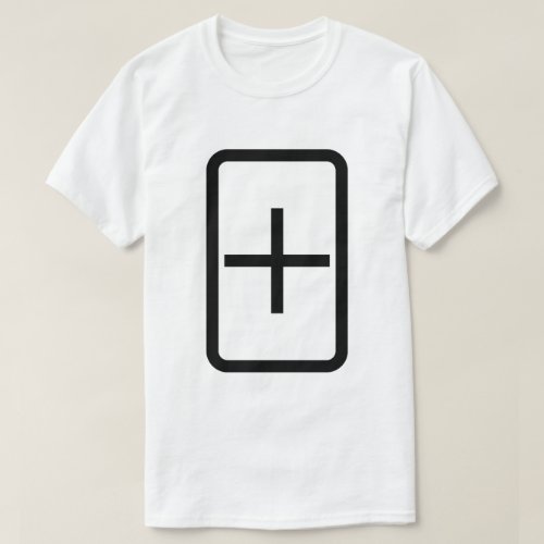 Zener Card  Plus Sign T_Shirt
