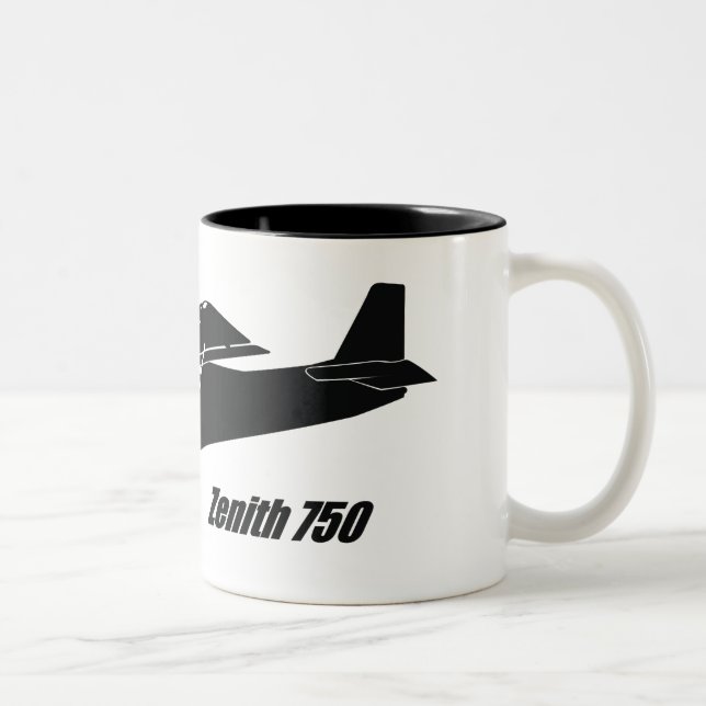Zenith 750 STOL Two-Tone Coffee Mug (Right)