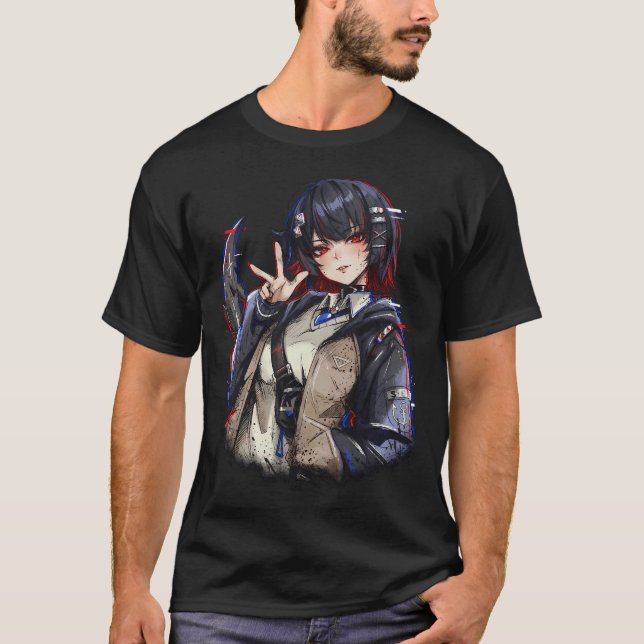 Zenless Zone Zero Ellen Joe Maid Combat Boots T-Shirt (Front)