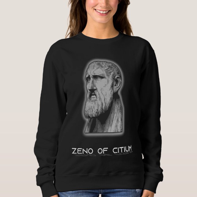 Zeno of citium founder of Stoic school. Father of  Sweatshirt (Front)