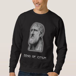 Zeno of citium founder of Stoic school. Father of Sweatshirt