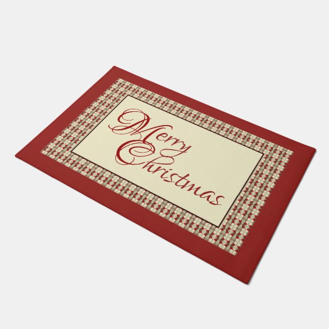 Zenon Christmas Doormat (Angled)
