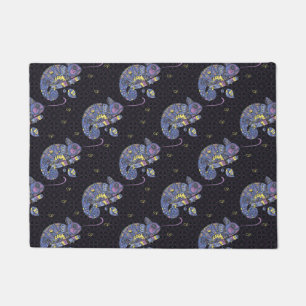 Zentangle Lizard Doormat