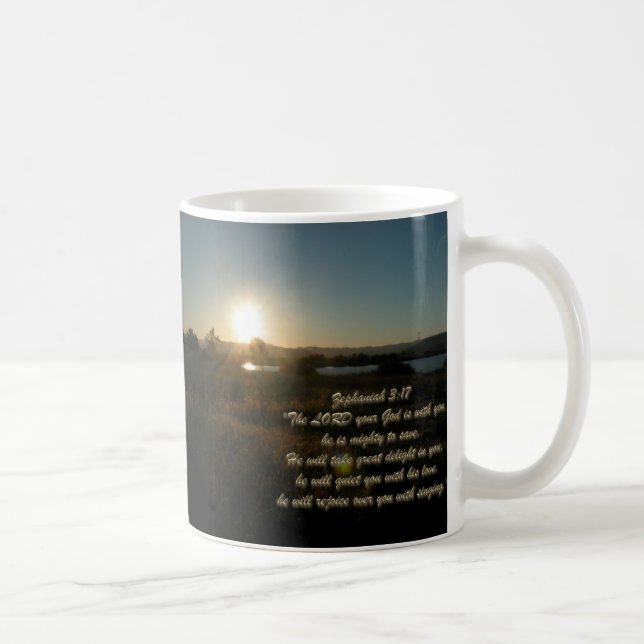 Zephaniah 3:17 SE Coffee Mug (Right)