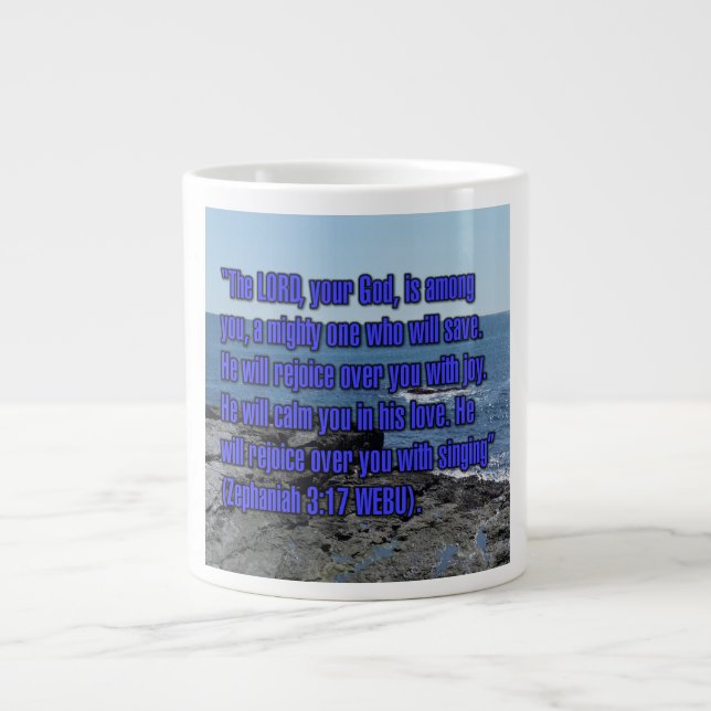 Zephaniah 3:17 WEBU Mug (Front)