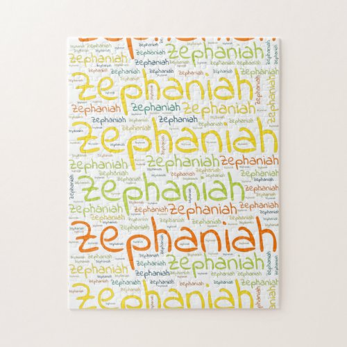 Zephaniah Jigsaw Puzzle
