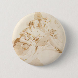 Zephyr and Flora Button