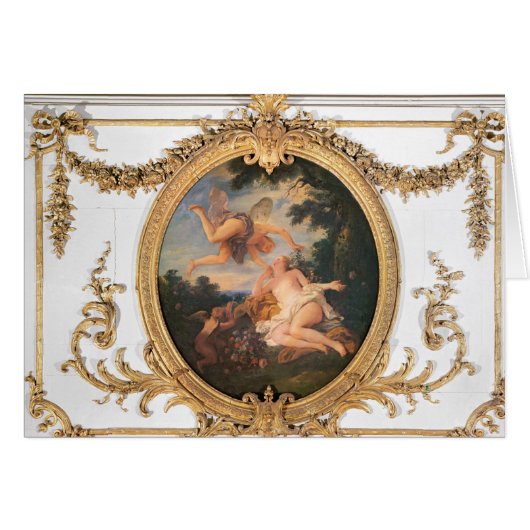Zephyr and Flora, from the Salle de Conseil Cards (Front Horizontal)