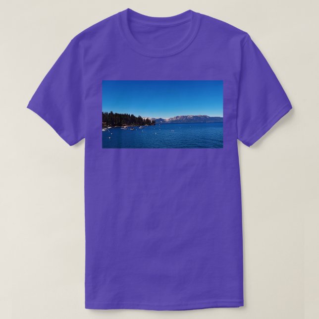 Zephyr Cove Lake Tahoe TShirt (Design Front)