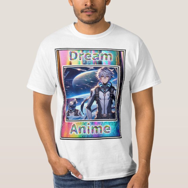 Zephyr Starwind Dream Anime T-Shirt (Front)